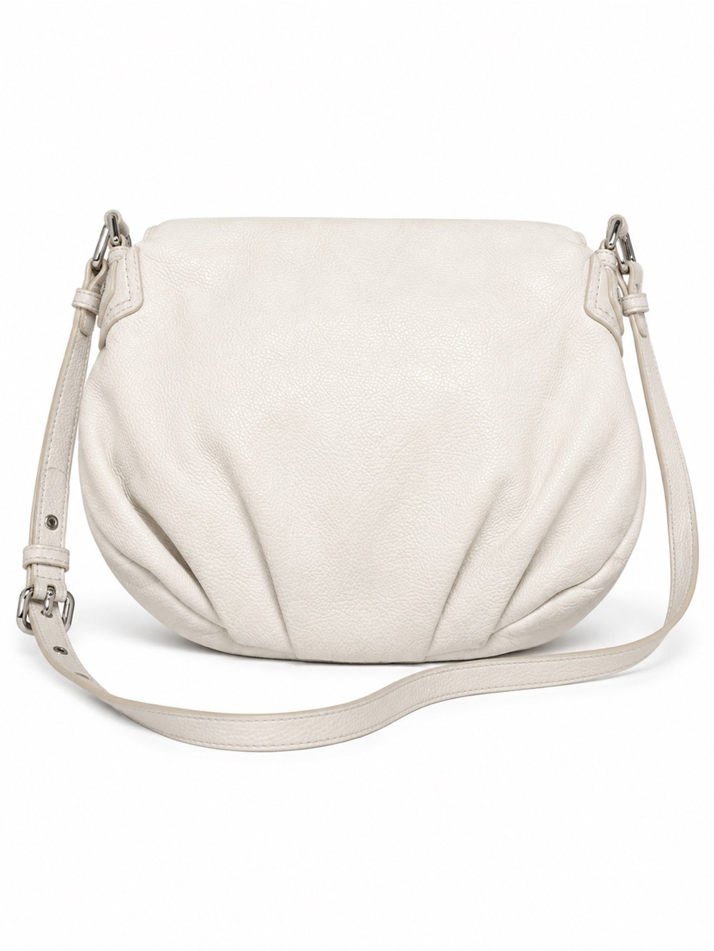 Marc by Marc Jacobs Classic Q Natasha Ivory Leather Crossbody Bag - Picture 2 of 12